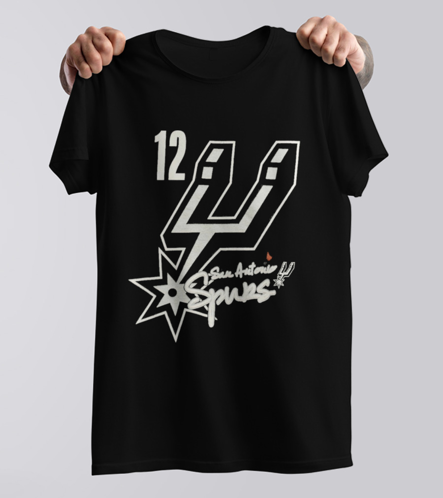 San Antonio Spurs 12 NBA 2010s T-Shirt