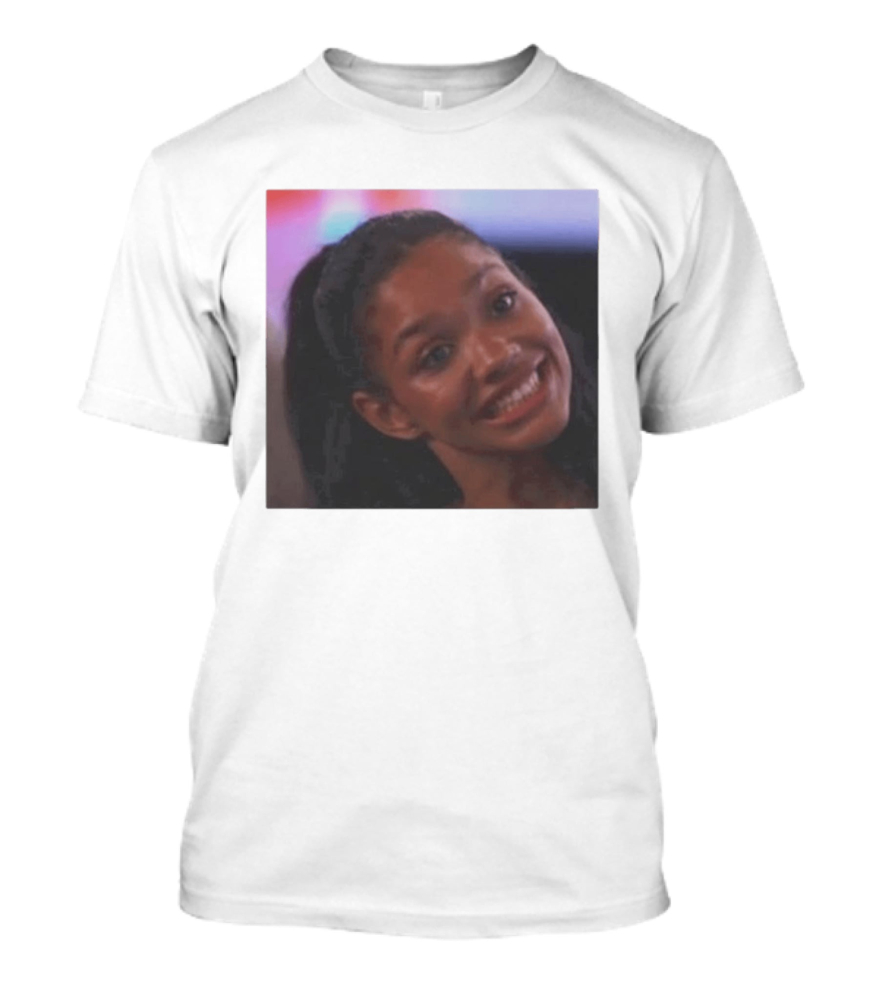 Melanie Moreno Meme Smiling Gone Mad T-Shirt