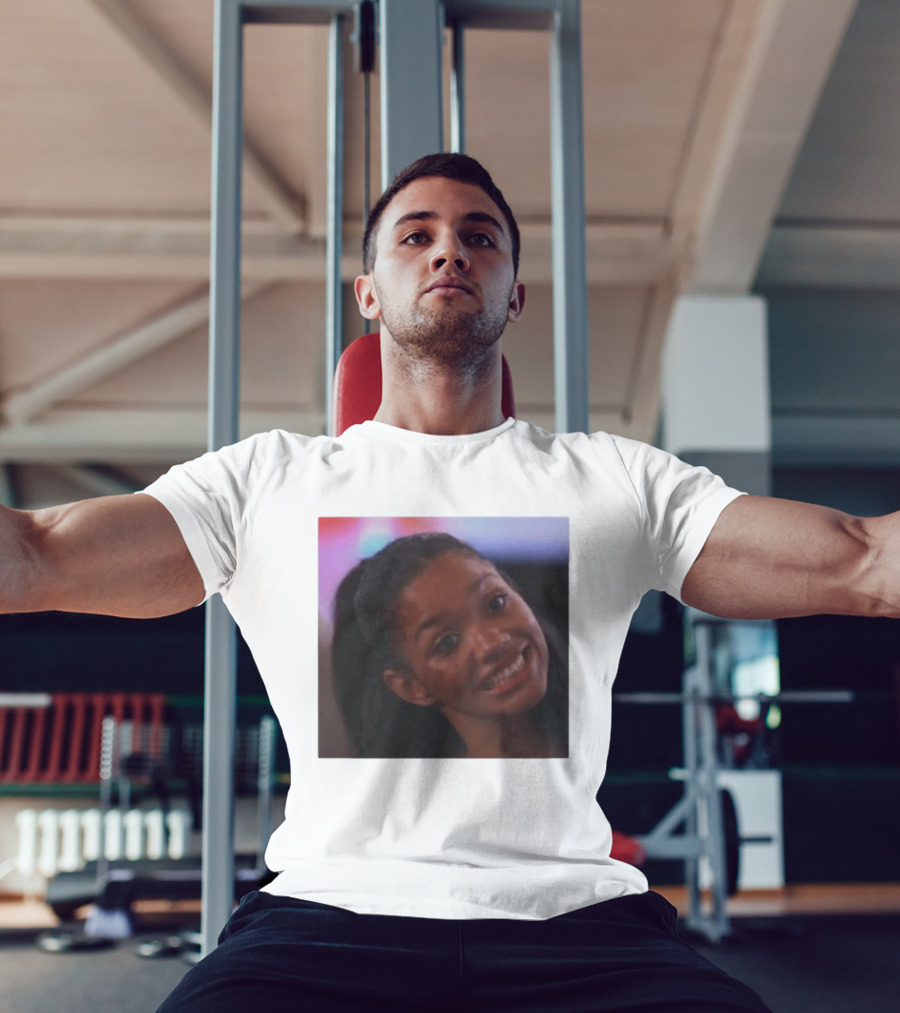 Melanie Moreno Meme Smiling Gone Mad T-Shirt