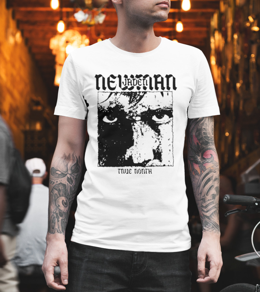 Newman Jaden True North Alternative Rock Band Face T-Shirt
