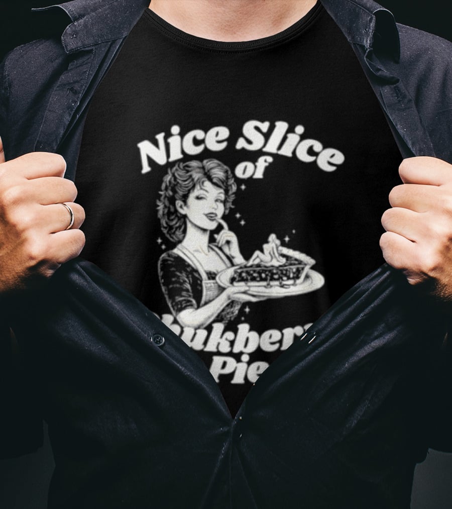 Nice Slice Of Phukberry Pie Pin Up Girl T-Shirt