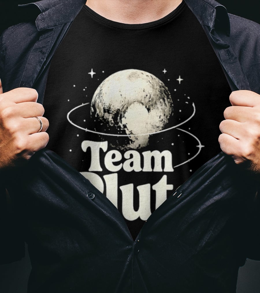 Team Pluto Planet Outer Space T-Shirt