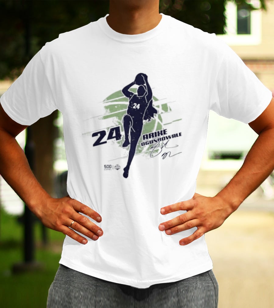 24 Dallas Wings Arike Ogunbowale WNBA Player T-Shirt