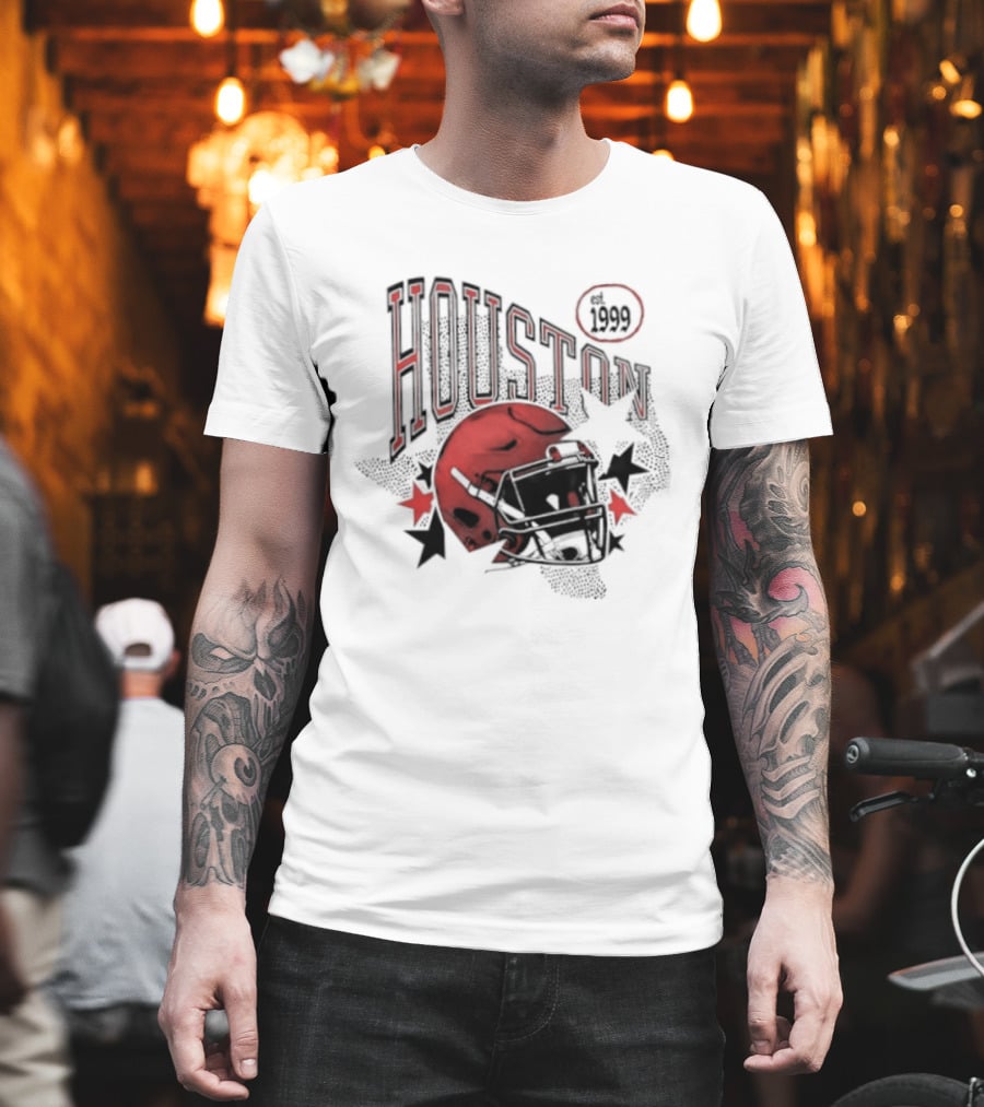 Houston Texans Est 1999 Football Helmet T-Shirt