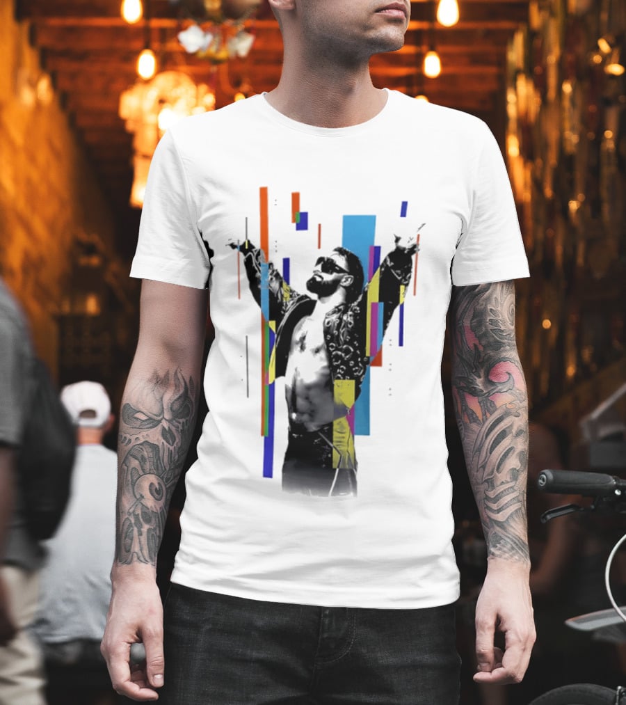 Seth Rollins Revolutionary Visionary WWE Iconic Pose T-Shirt