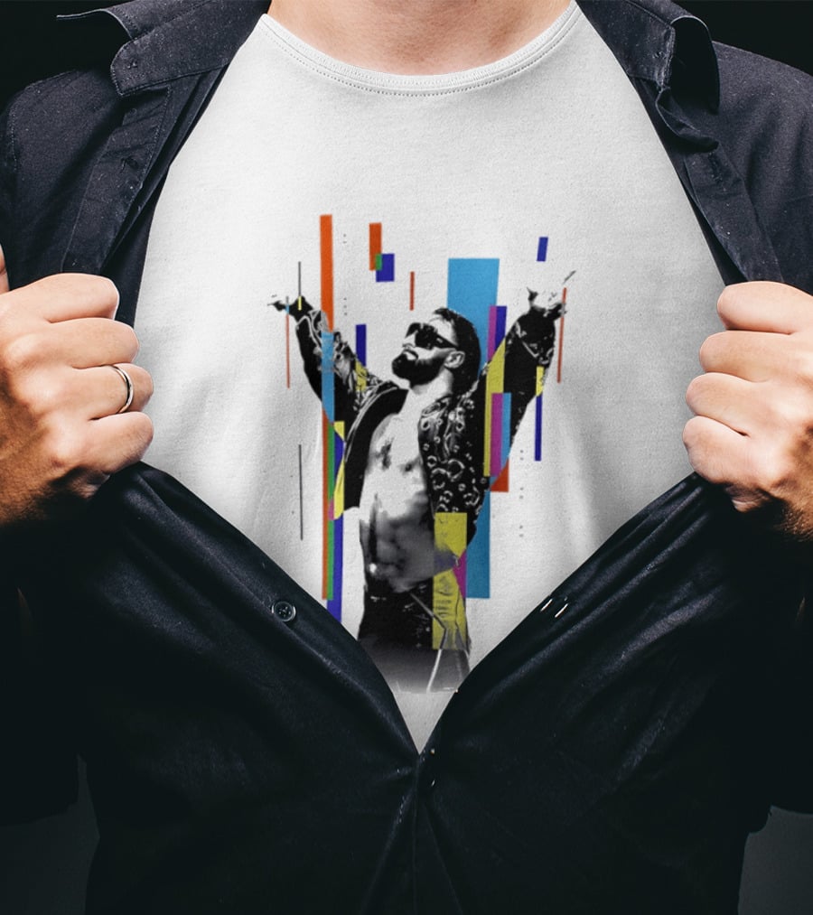 Seth Rollins Revolutionary Visionary WWE Iconic Pose T-Shirt
