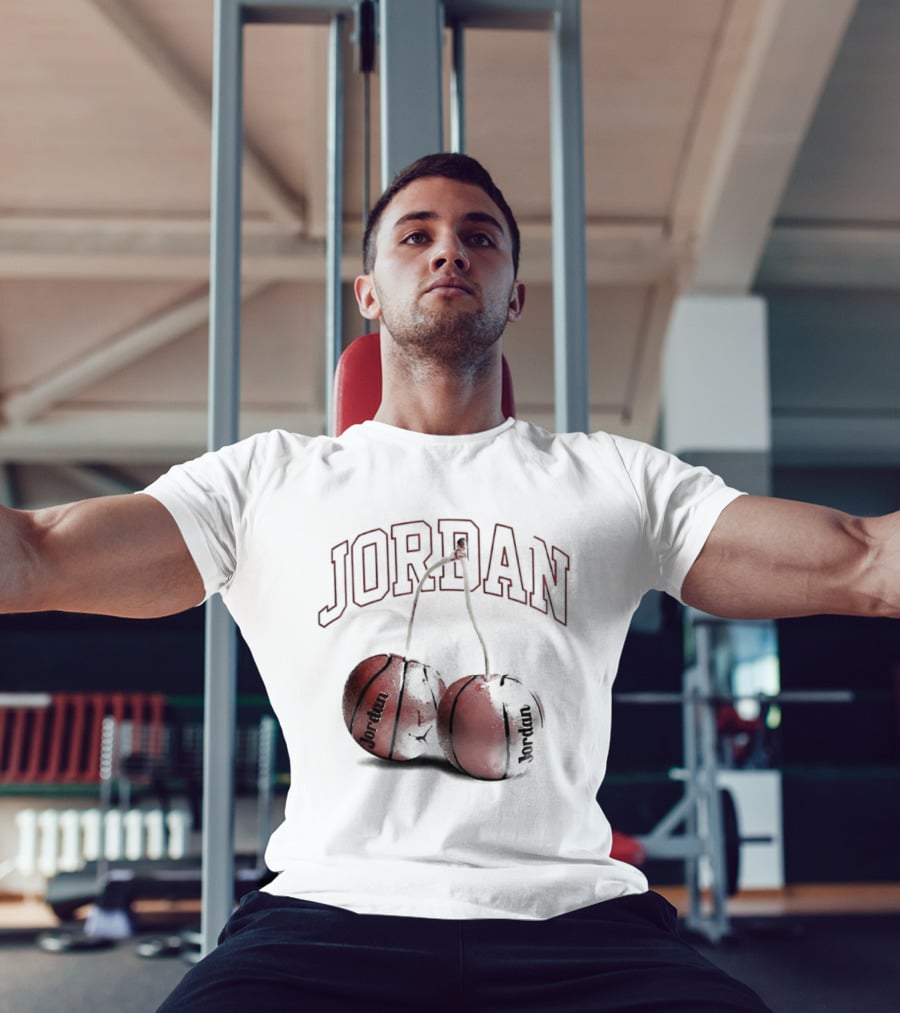Jordan Cherry Basketball Established 1984 T-Shirt