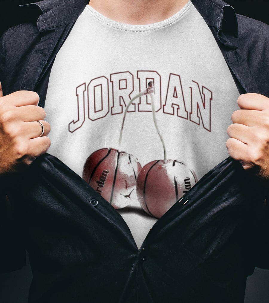 Jordan Cherry Basketball Established 1984 T-Shirt