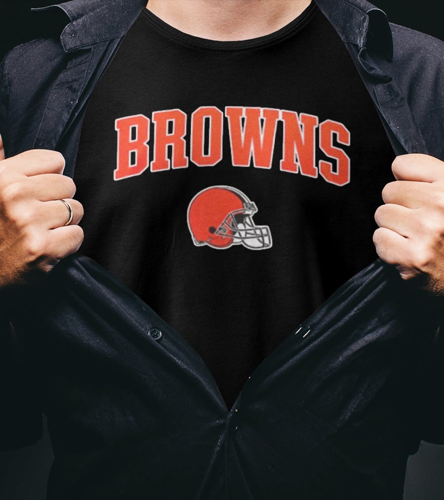 Cleveland Browns 2026 Season Not For The Weak Halloween Killers Two Sided Browns Helmet T-Shirt