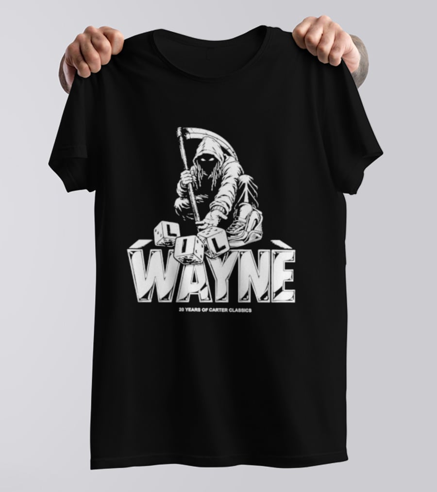 Lil Wayne 20 Years Of Carter Classics Reaper T-Shirt