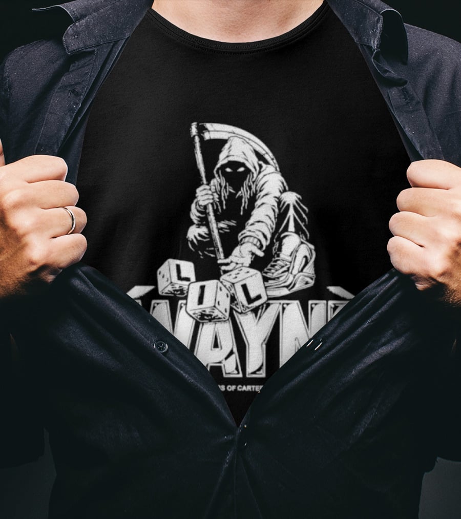 Lil Wayne 20 Years Of Carter Classics Reaper T-Shirt