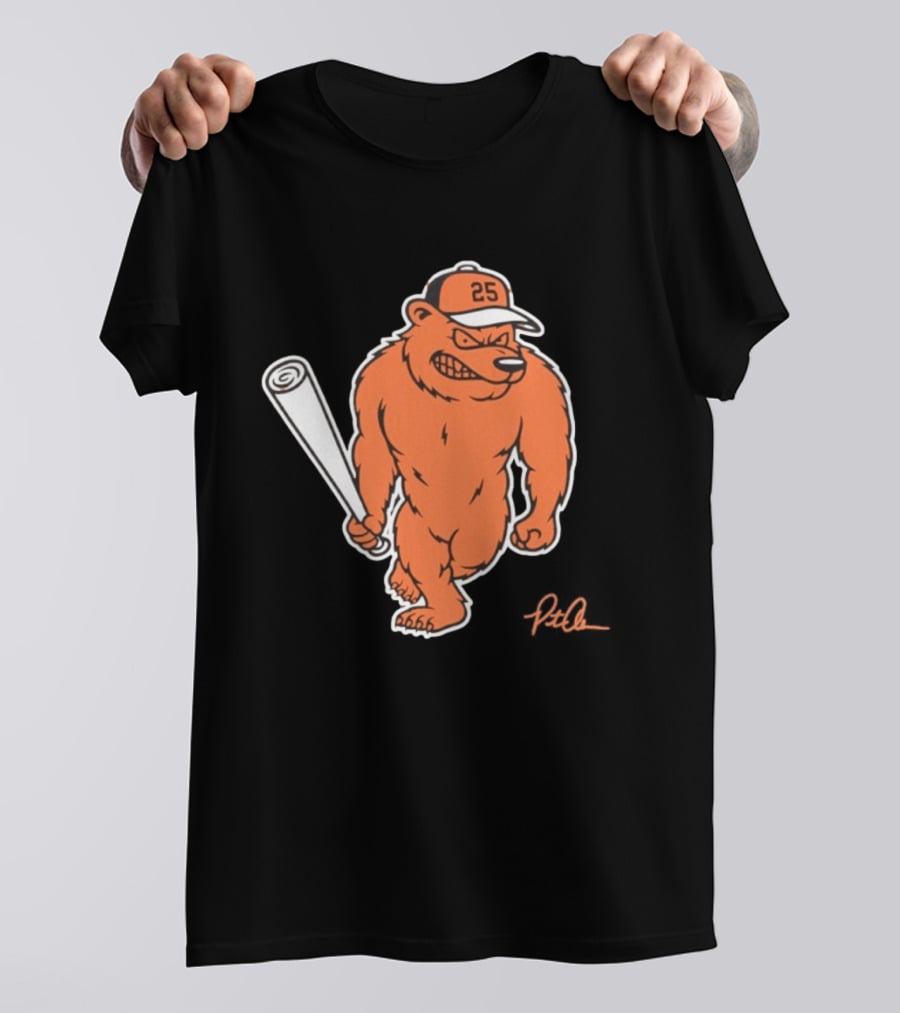Polar Bear Pete 25 Baltimore Orioles MLB 2026 Season T-Shirt