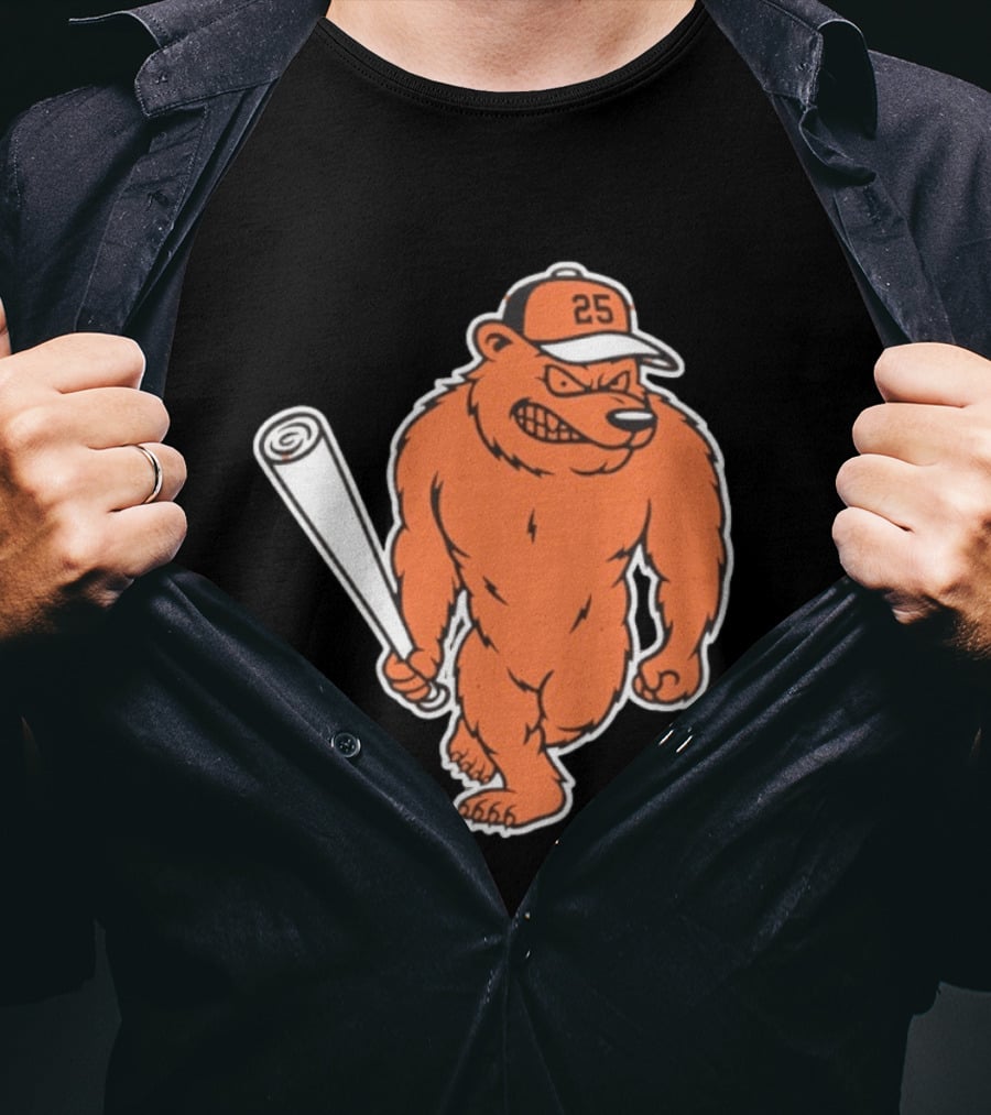Polar Bear Pete 25 Baltimore Orioles MLB 2026 Season T-Shirt
