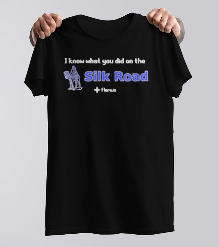 I Know What You Did On The Silk Road Funny Adventure Meme With Camel And Floral T-Shirt