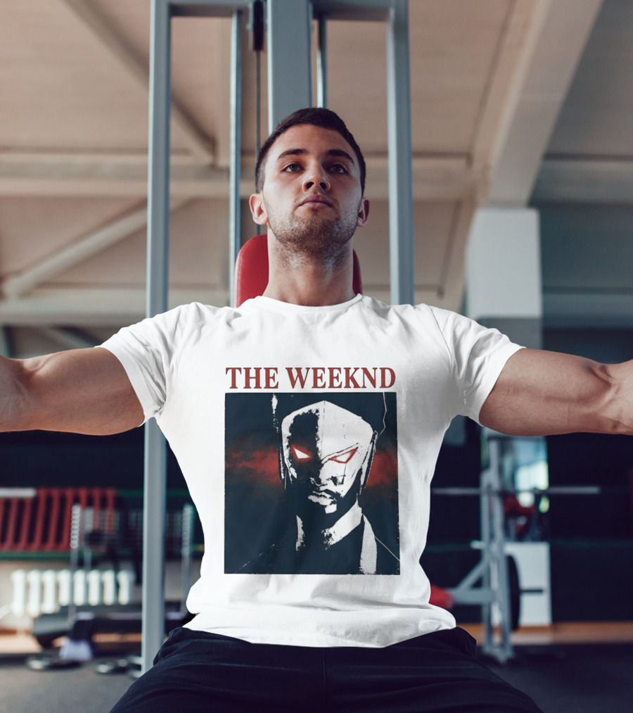 The Weeknd Suda51 Mask Concept Art London August 2026 T-Shirt