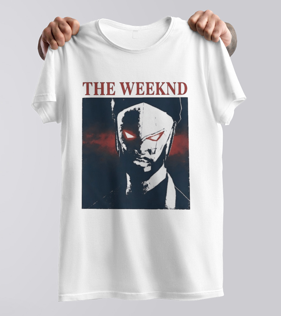 The Weeknd Suda51 Mask Concept Art London August 2026 T-Shirt