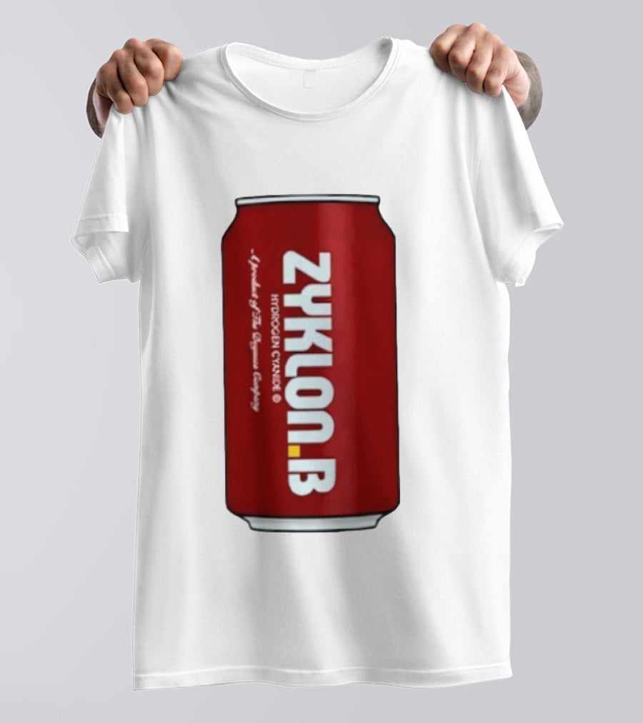 Zyklon B Hydrogen Cyanide A Product Of The Degesch Company T-Shirt