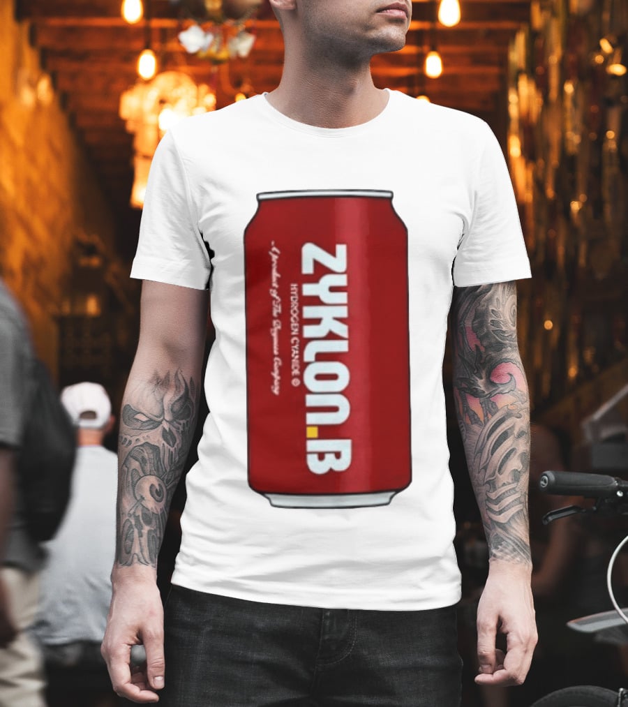 Zyklon B Hydrogen Cyanide A Product Of The Degesch Company T-Shirt