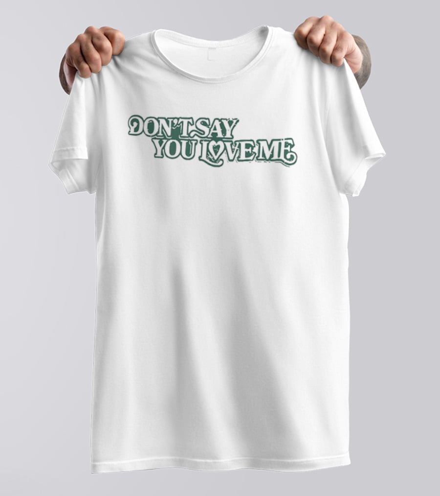 BTS Don't Say You Love Me Team Signatures Two Sided T-Shirt