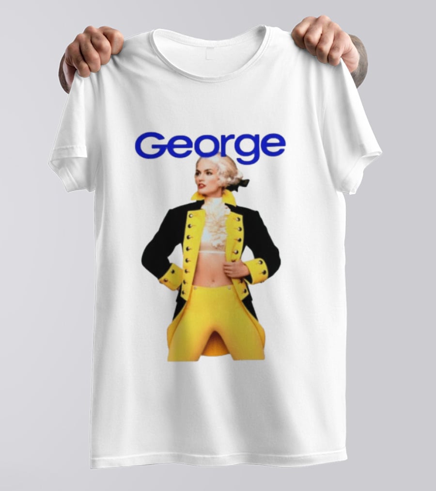 George Founding Fathers Historical Costume Colonial Attire T-Shirt