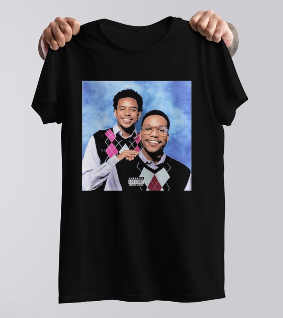 Anderson Paak Cordae Step Brothers Parody Album Cover T-Shirt