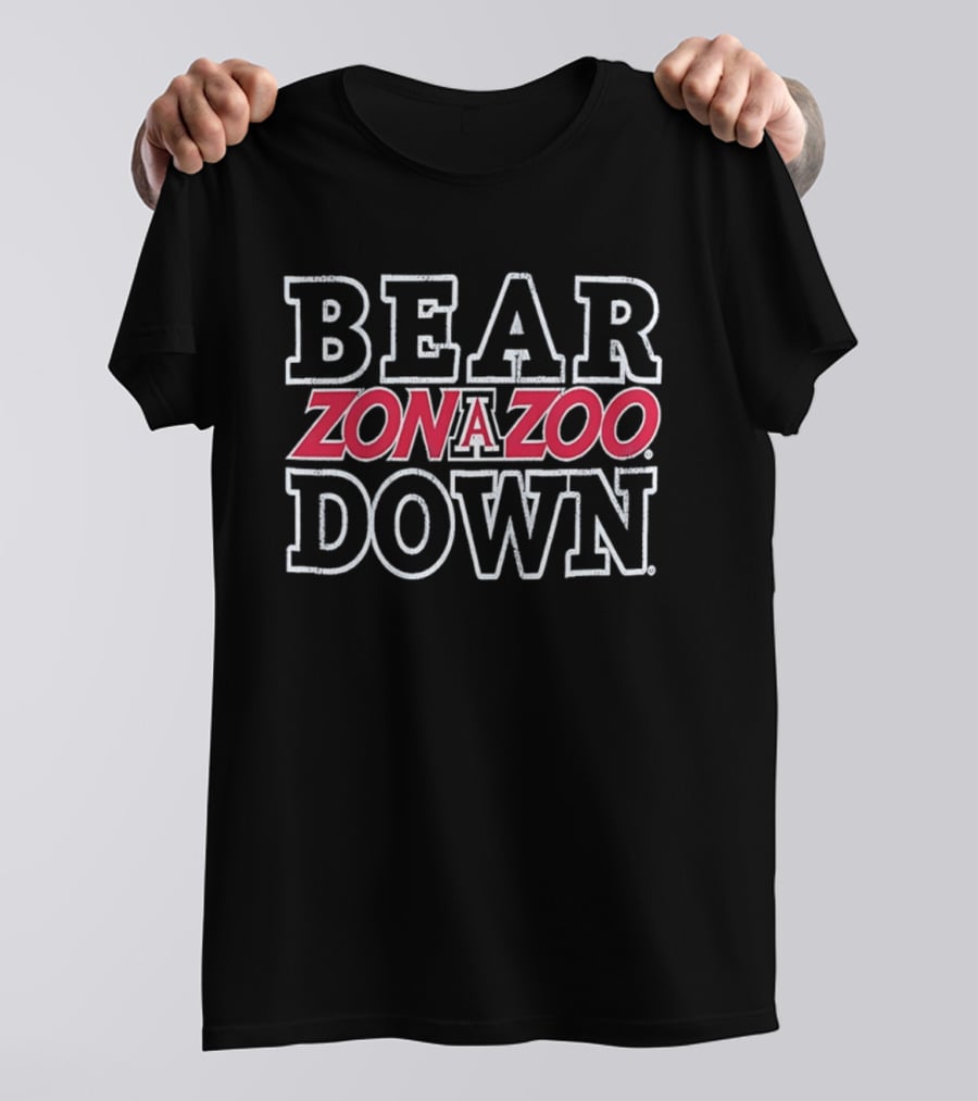 Bear Down Arizona Wildcats Zonazoo Spirit T-Shirt