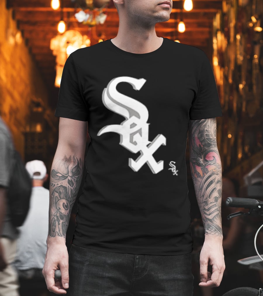 Chicago White Sox Cartoon 2 Sided Sox T-Shirt