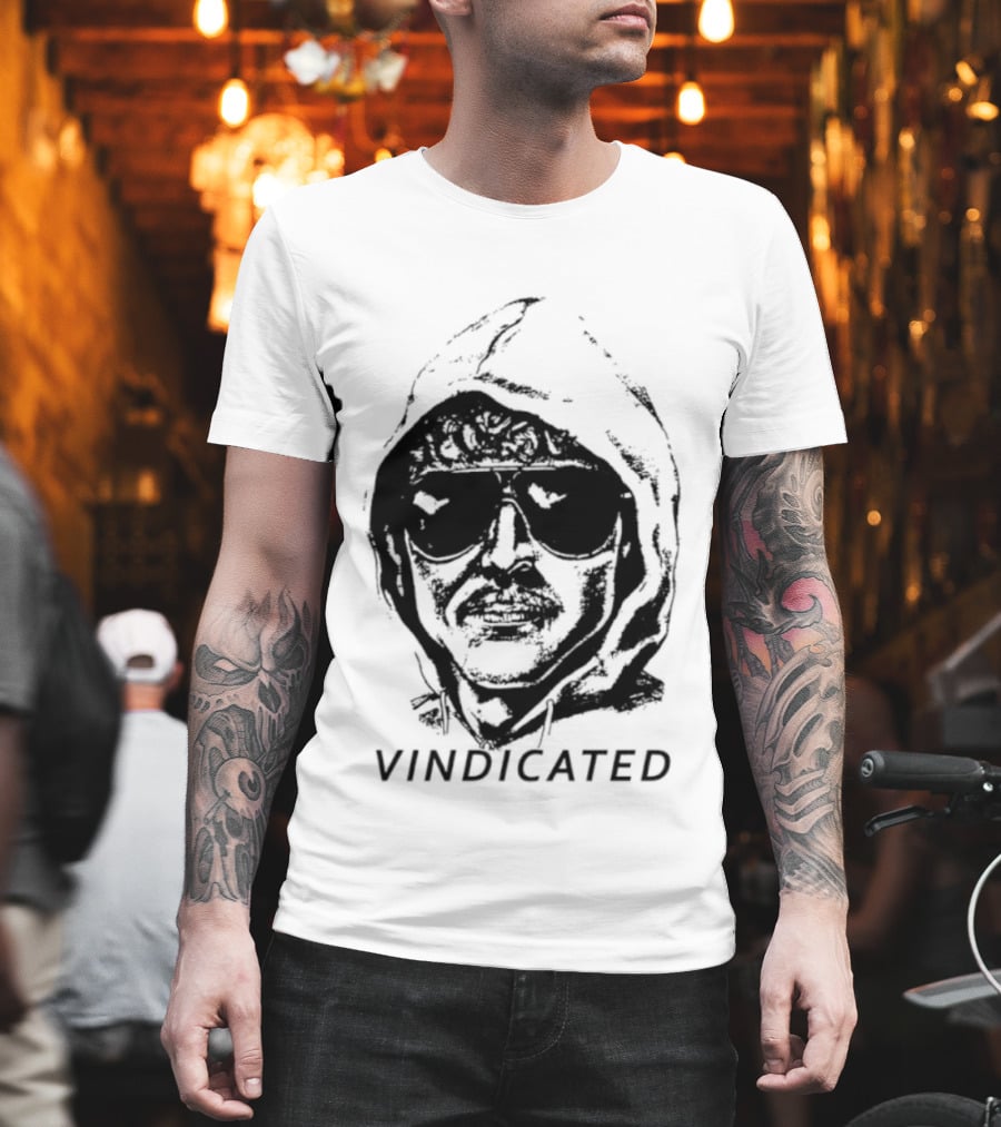 Unabomber Image Vindicated T-Shirt