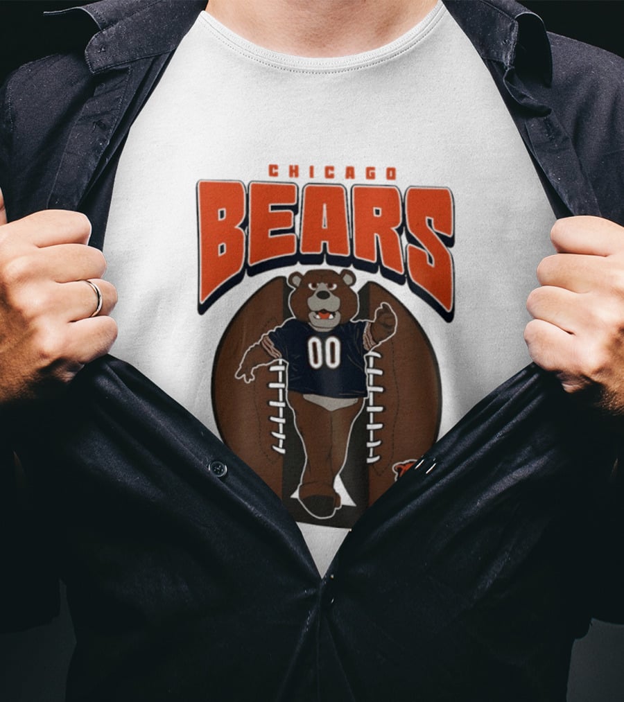 Chicago Bears Staley Da Bear Football Mania 2026 T-Shirt