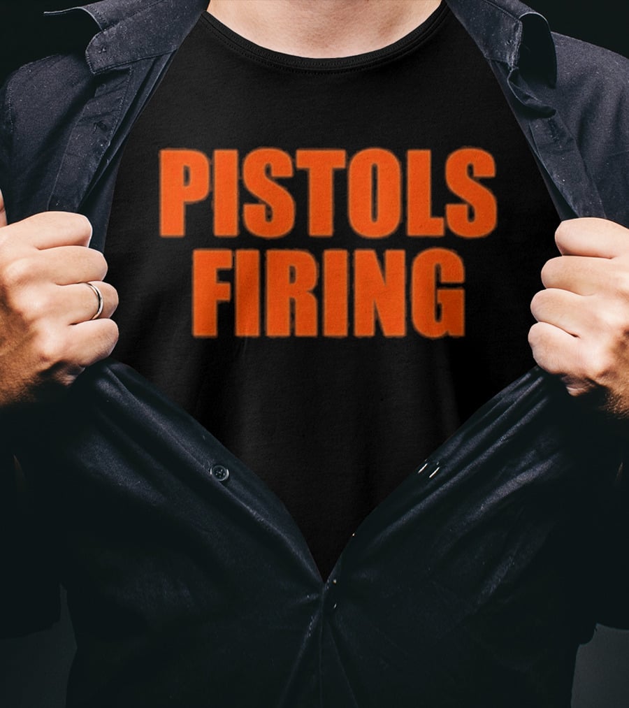 Old Row OSU Pistols Firing T-Shirt