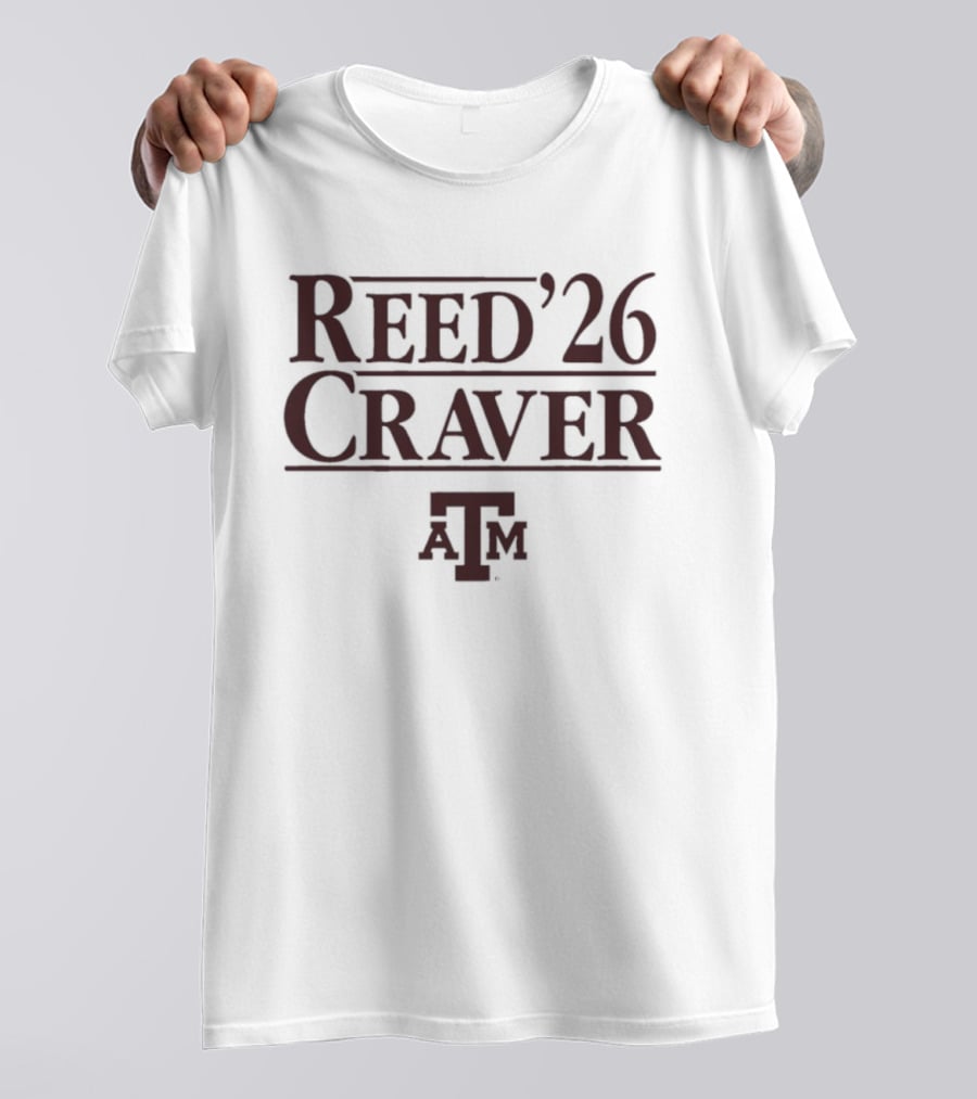Reed '26 Craver Texas A&M Football ATM T-Shirt