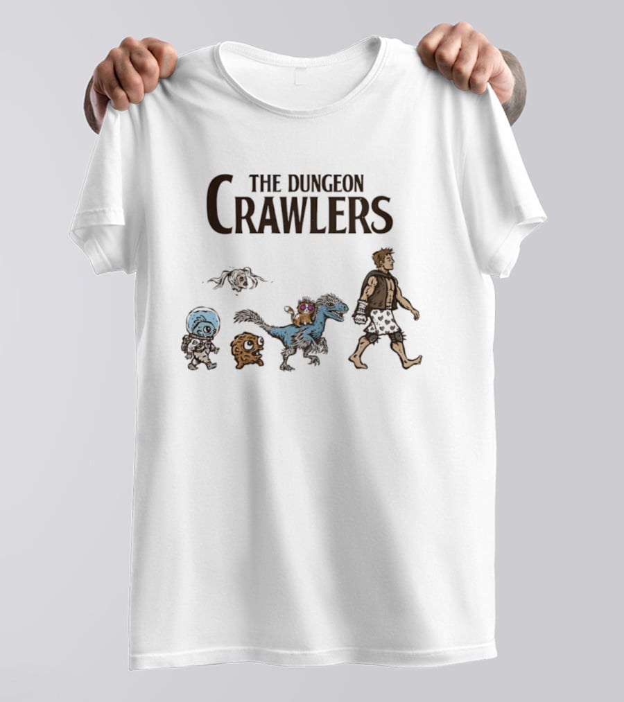 The Dungeon Crawlers Adventure Creatures And Characters T-Shirt