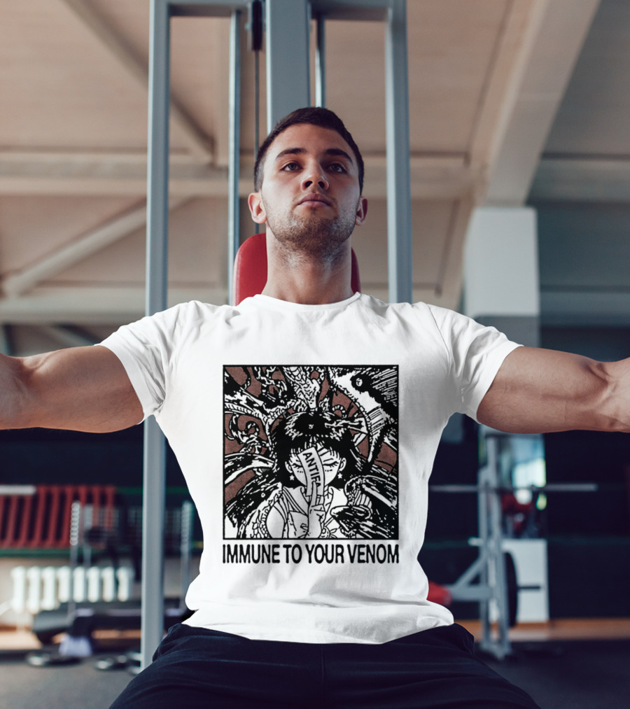 Antifa Immune To Your Venom Antifascist T-Shirt