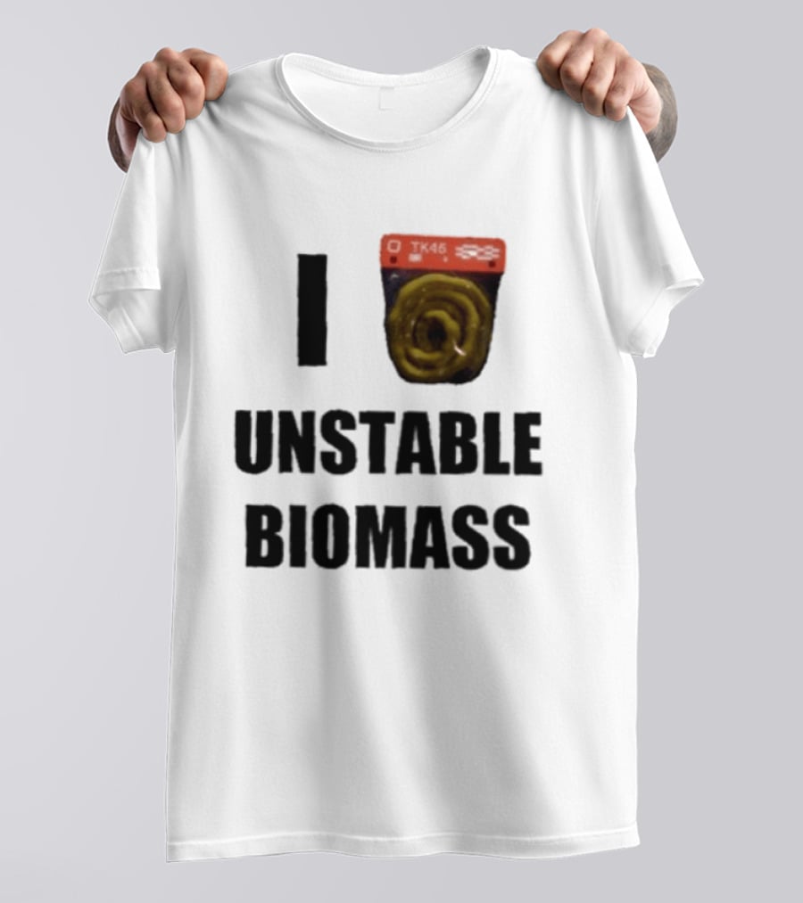 I Love Unstable Biomass TK45 Sci Fi Laboratory T-Shirt