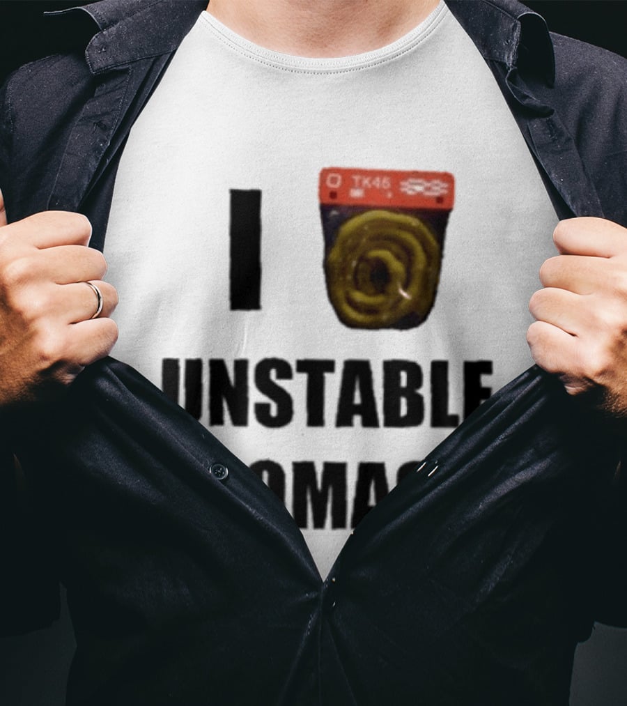 I Love Unstable Biomass TK45 Sci Fi Laboratory T-Shirt