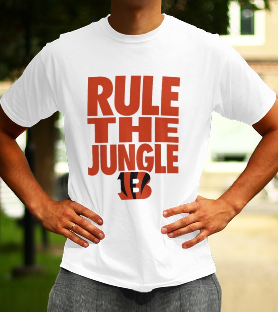 Cincinnati Bengals Rule The Jungle Bengals B T-Shirt