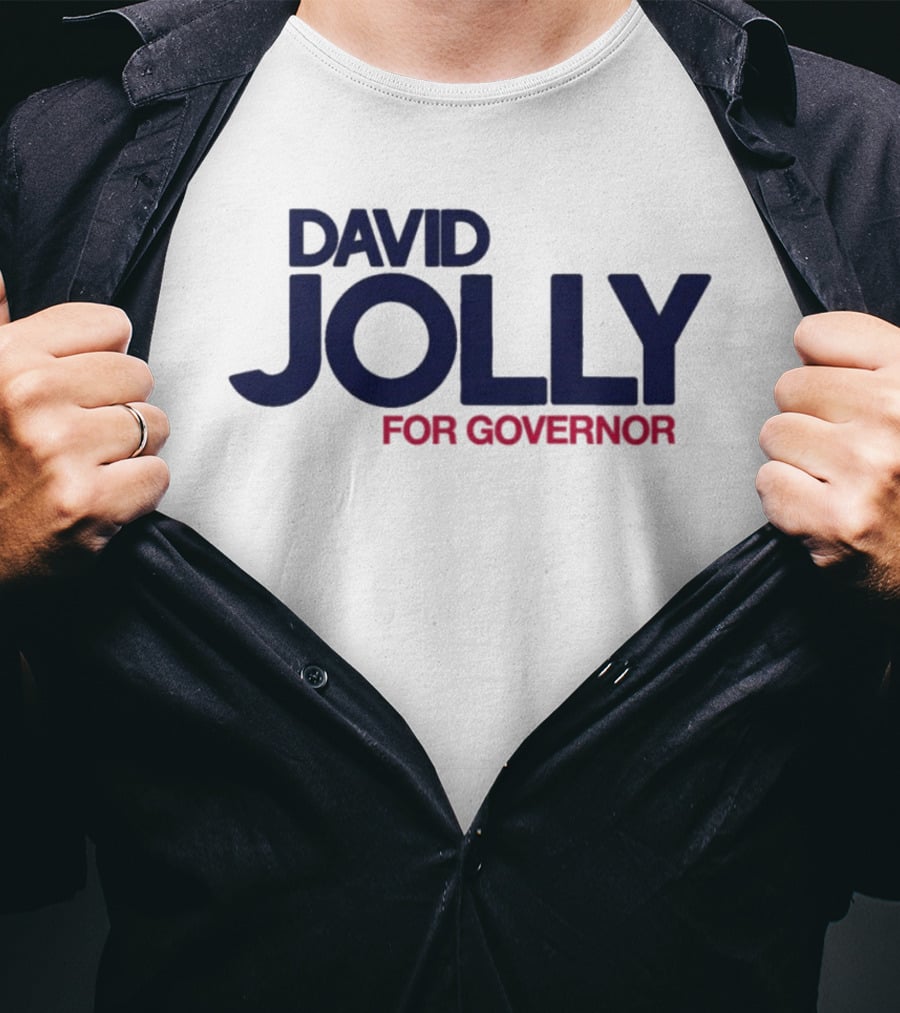 David Jolly For Governor Political Campaign T-Shirt