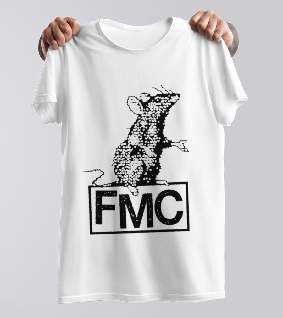 FMC Rat Rodent Sketch Drawing T-Shirt