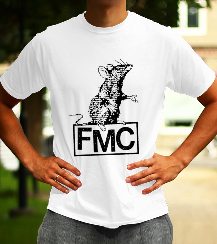 FMC Rat Rodent Sketch Drawing T-Shirt