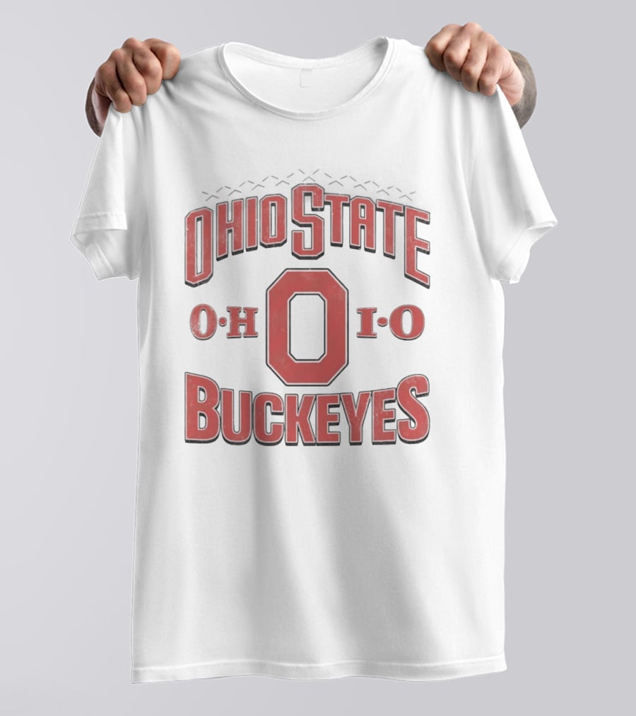 Ohio State Buckeyes College Football Ohio O Logo Buckeyes Fan Gear T-Shirt