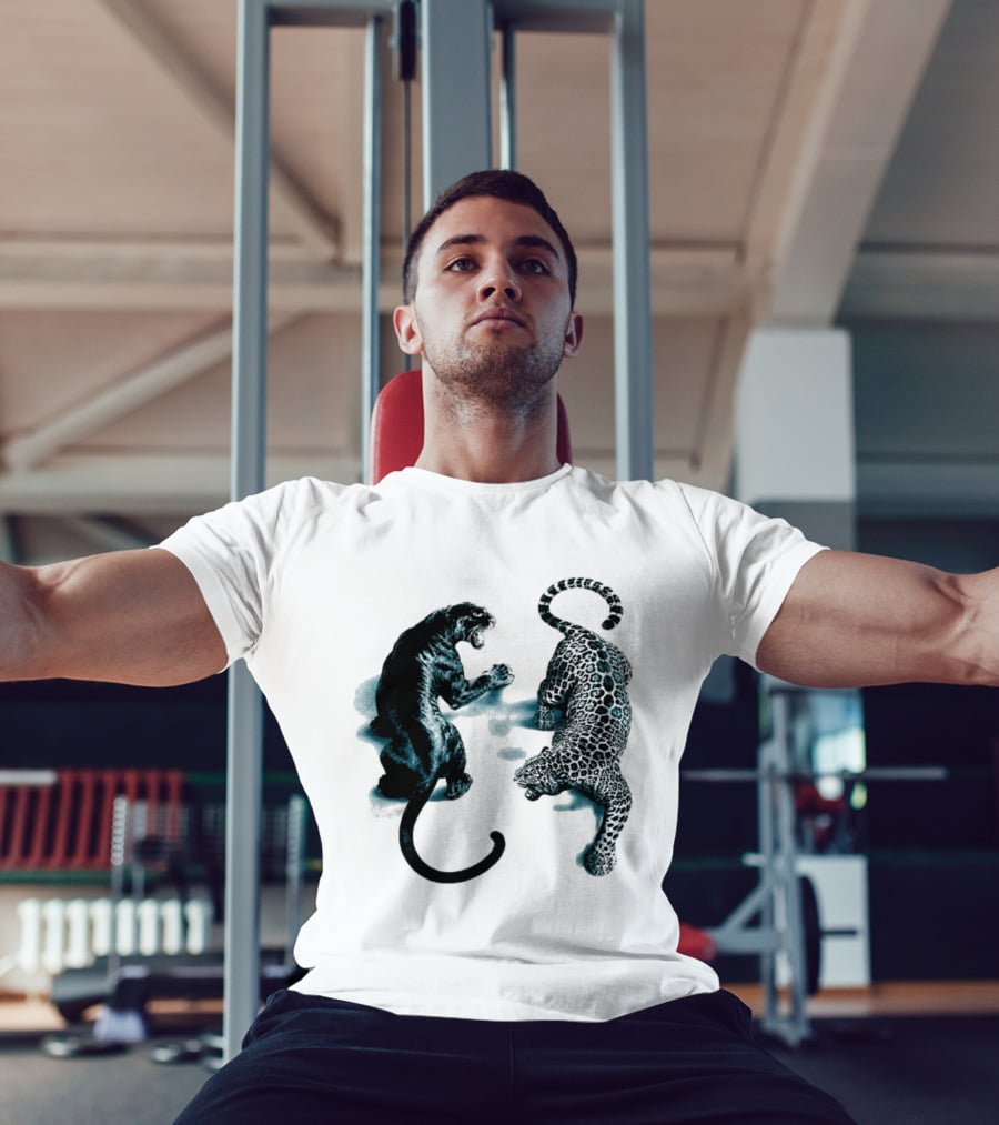 Panthers Vs Jaguars Big Cat Showdown T-Shirt