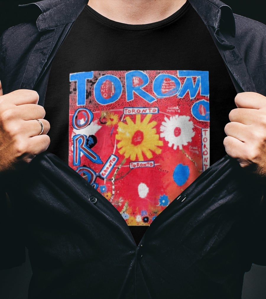 Dylan Cease Ago X Cease Eve Toronto Vibrant Floral T-Shirt