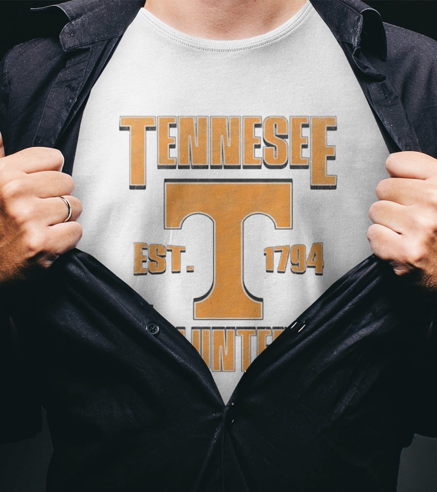 Tennessee Volunteers Est 1794 NCAA College Football Bold Orange T T-Shirt