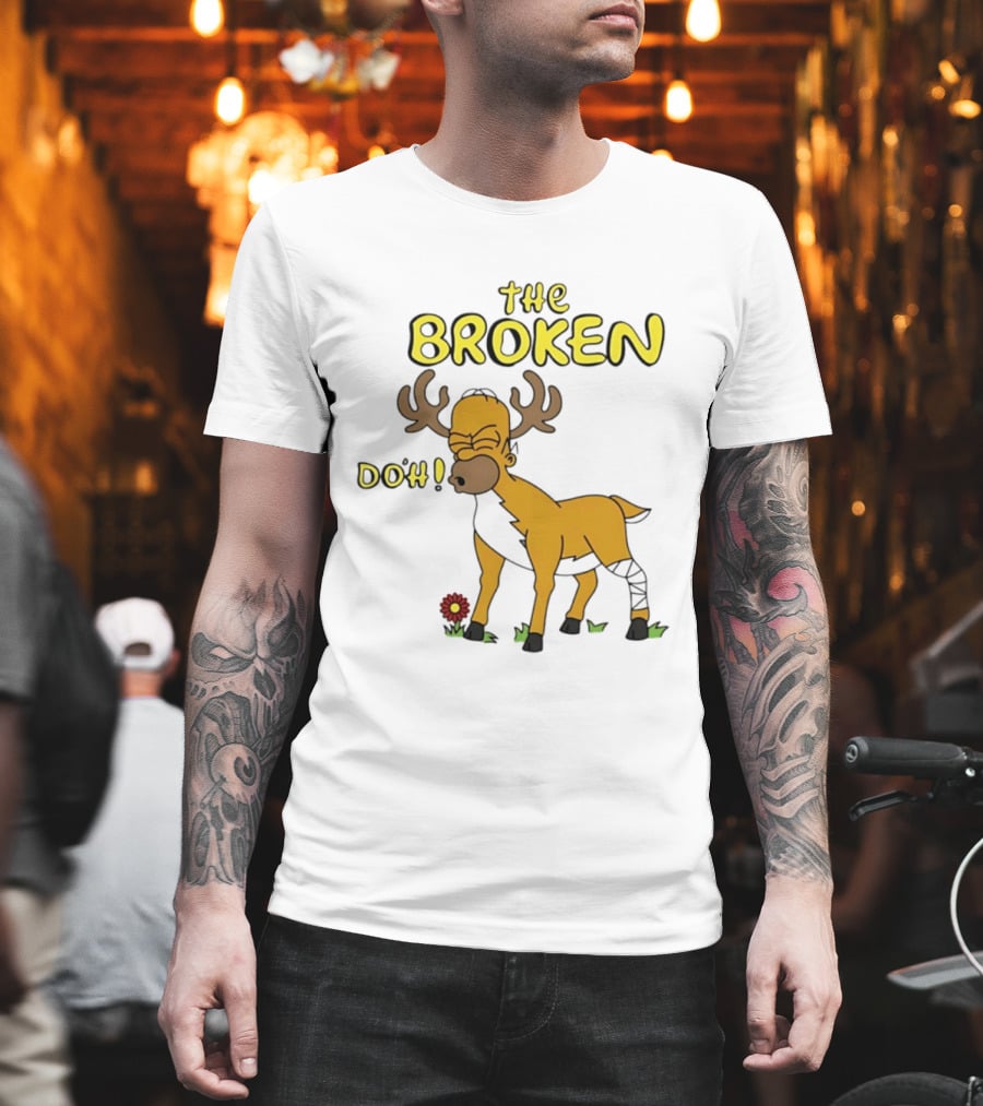 The Broken Doh Deer Homer Simpson The Simpsons T-Shirt