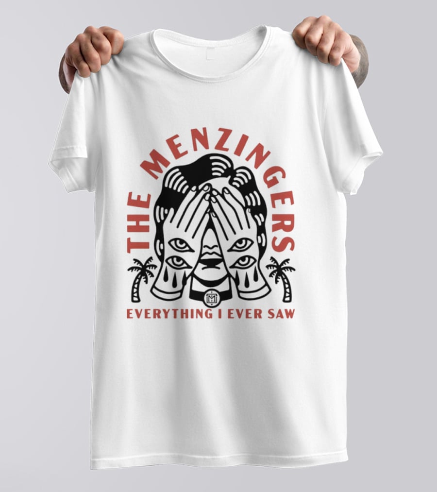 The Menzingers Everything I Ever Saw Indie Rock Face Palms T-Shirt