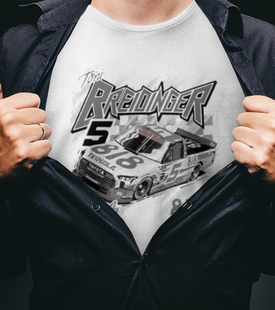 Toni Breidinger 818 Tequila Racing 55 NASCAR Car T-Shirt