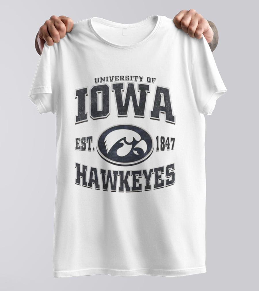 University Of Iowa Hawkeyes Est 1847 T-Shirt