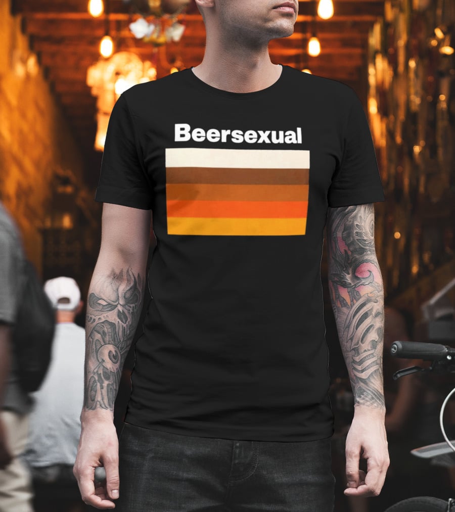 Bearsexual Pride Bear Flag Style LGBTQ+ T-Shirt