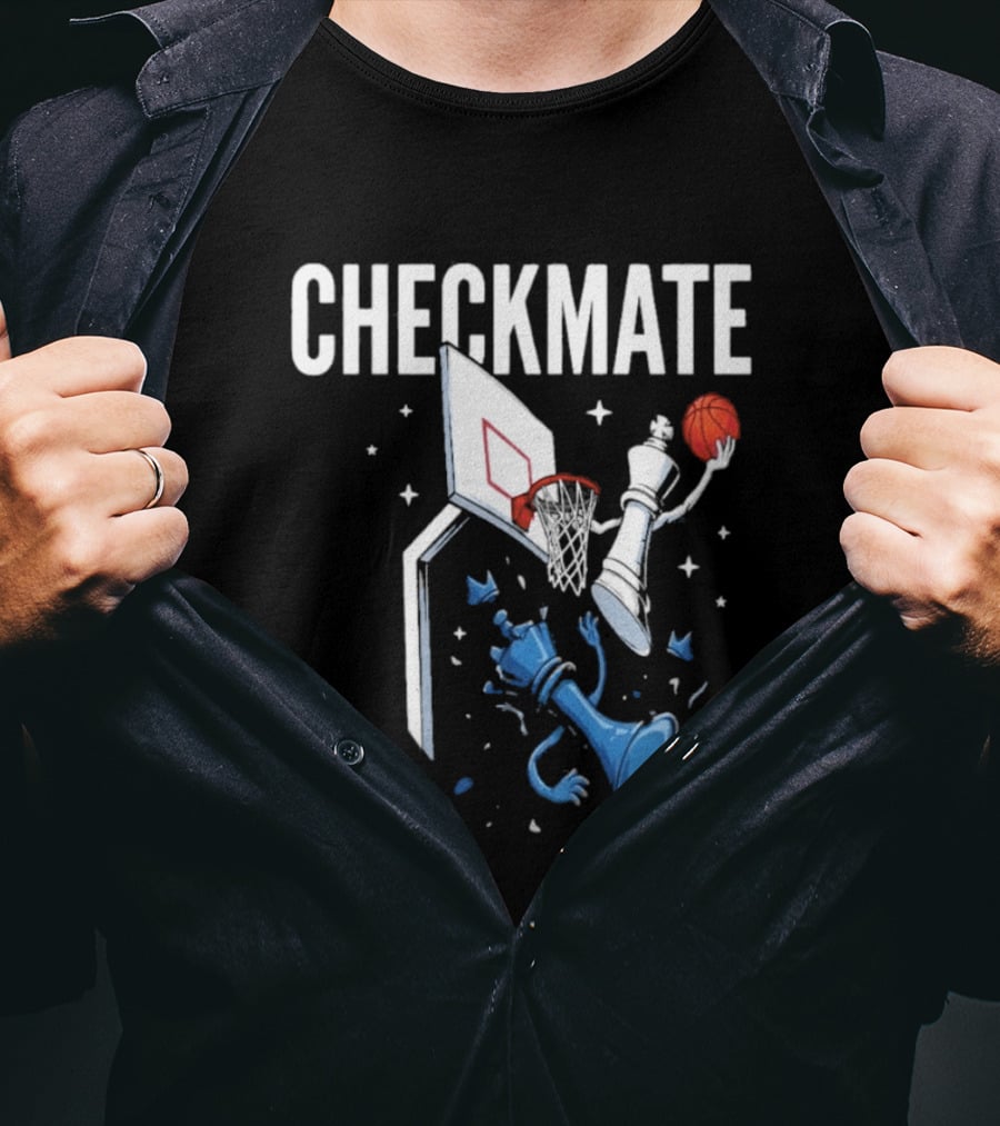 Checkmate Basketball Chess Hybrid Enes Kanter T-Shirt