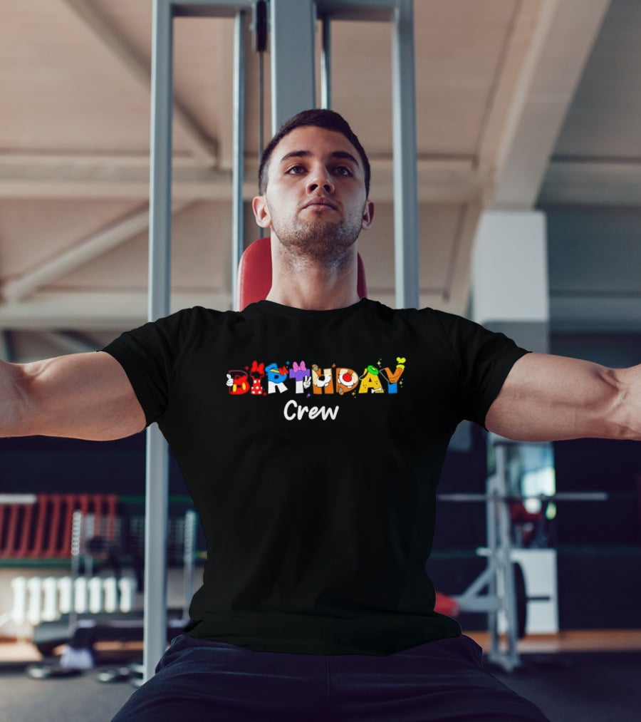 Matt Damon Mickey Mouse And Friends Birthday Crew Celebration T-Shirt